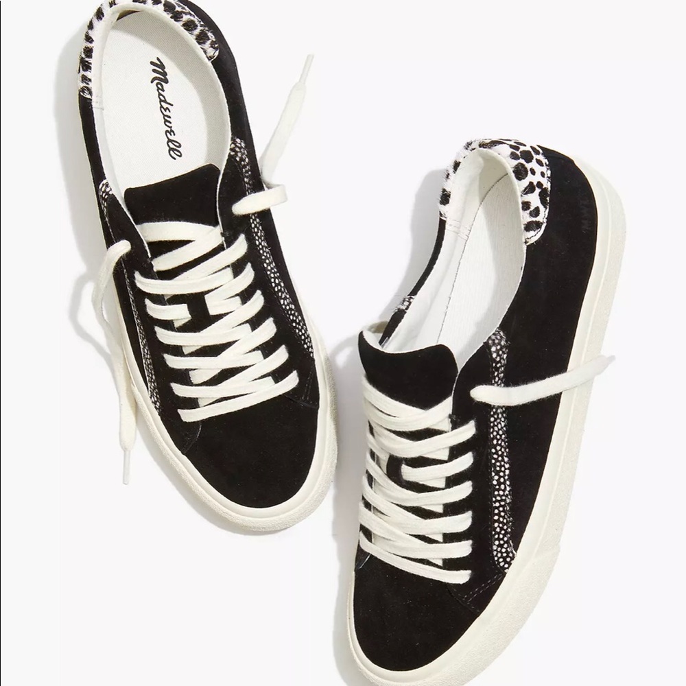 Madewell Sneakers-Suede & Spot Calf Hair 9 NEW